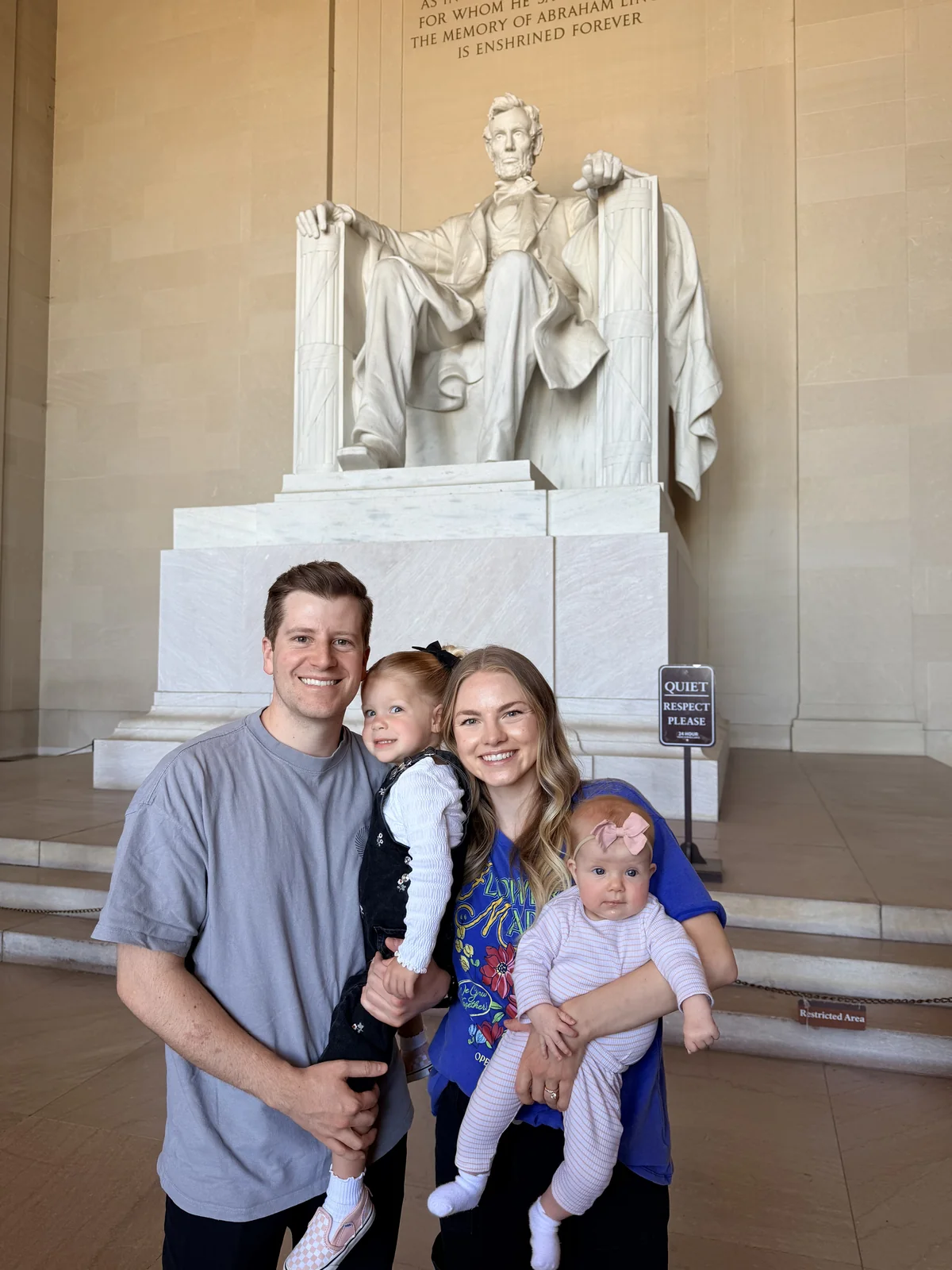 Dr. Brandon Graf with his family
