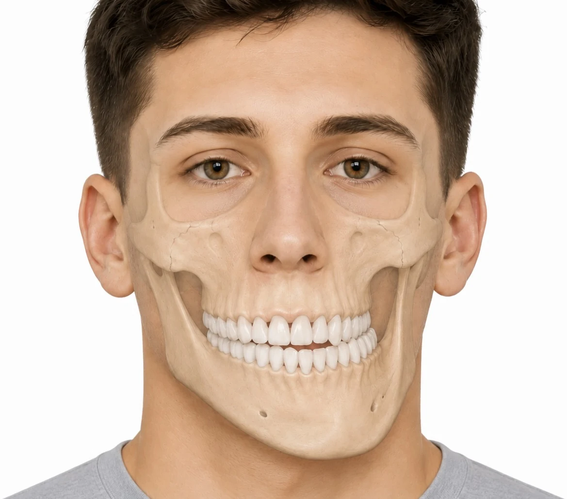 Skeletal asymmetry orthodontic case